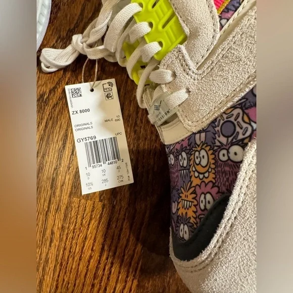 Kevin Lyons x adidas Originals ZX 8000 Size 10 1/2